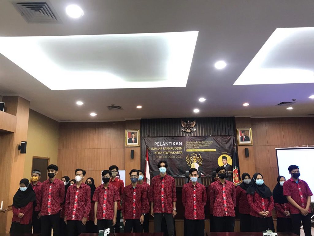 Nahkoda Baru PC IMM AR Fakhruddin Kota Yogyakarta Resmi di lantik